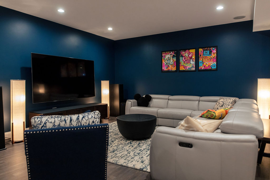 Adding a Home Movie Theater to your Basement