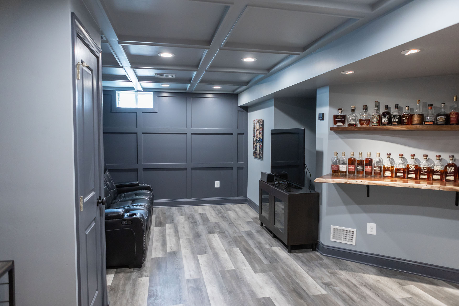 Loudoun Basements Purcellville Cigar Bourbon room12