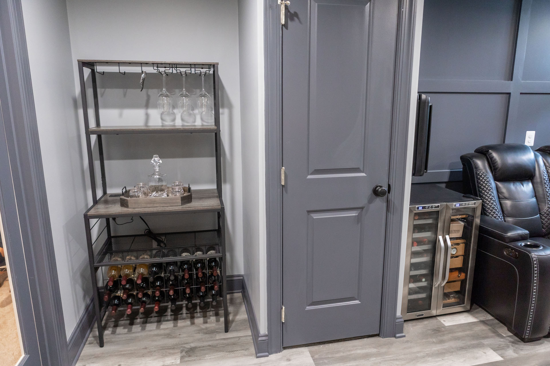 Loudoun Basements Purcellville Cigar Bourbon room8