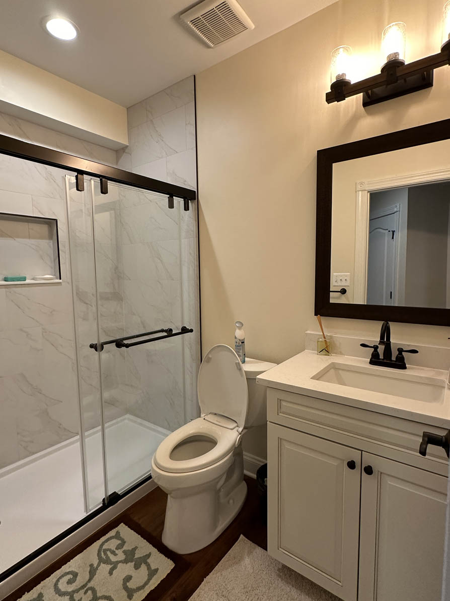 Belmont Country Club 15 loudoun basements finished bathroom
