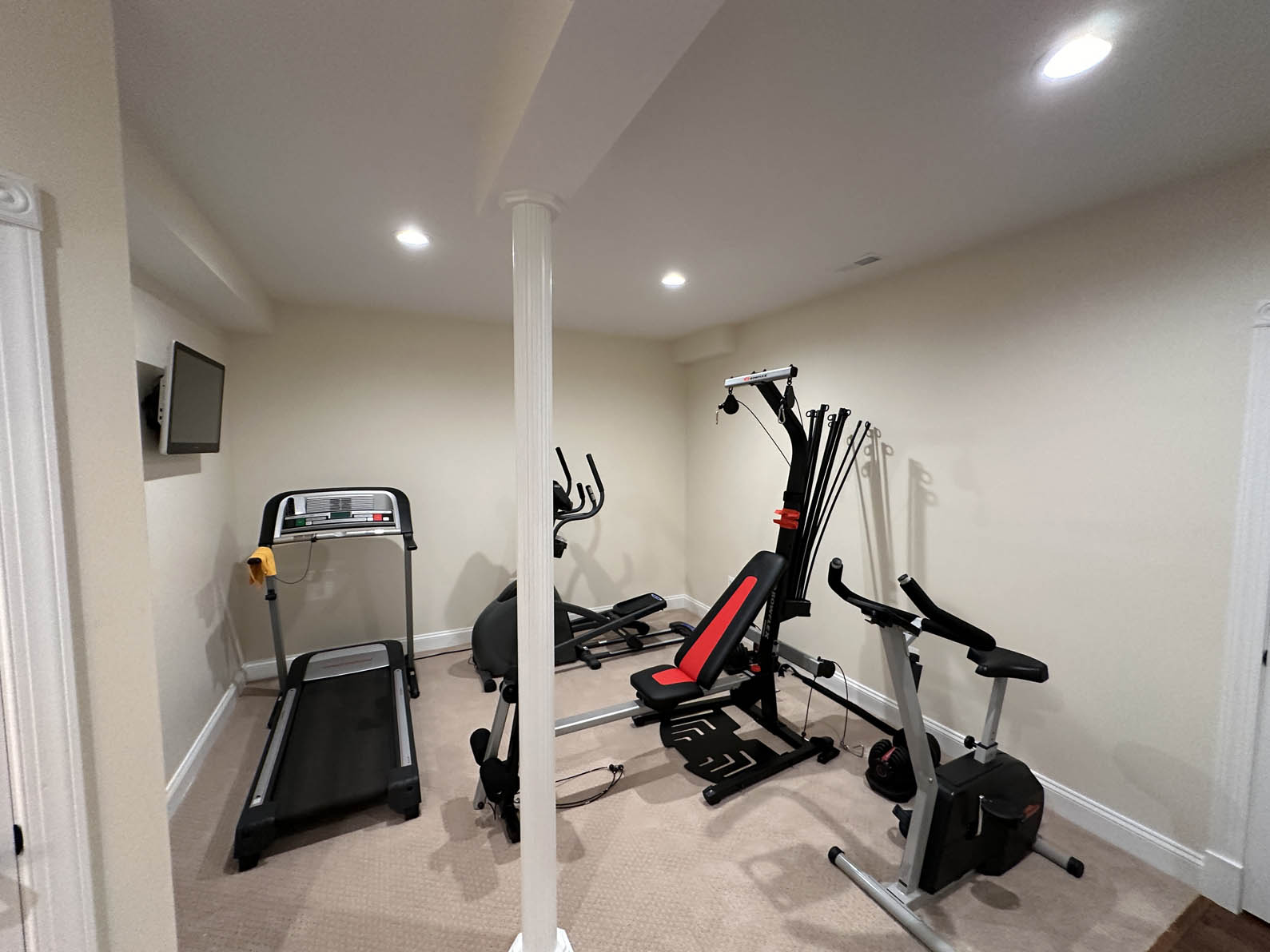 Belmont Country Club 16 loudoun basements home gym