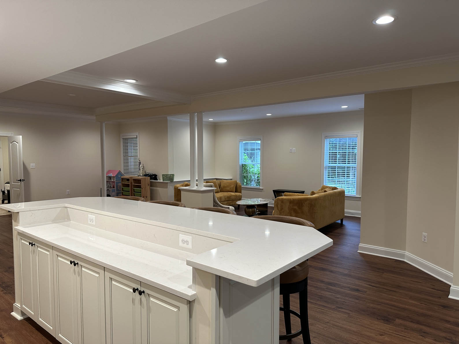 Belmont Country Club 8 basement wet bar